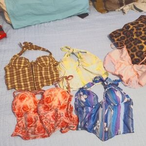 Soft Spanish Corsets Halter Style 🤍🤍 fits Size M/S 34/36 B&C cups 🤍